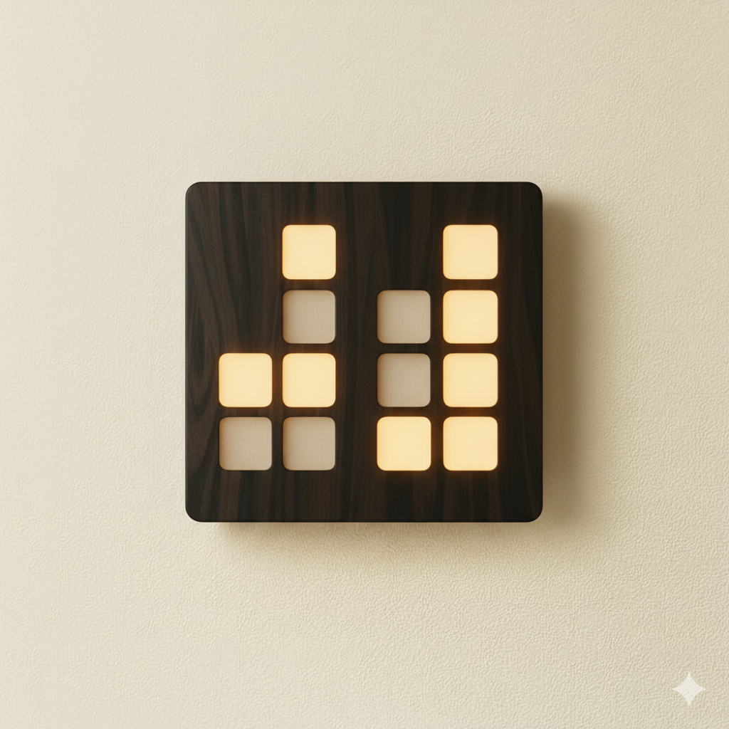 Binesse binary clock - perfect gift for computer science teachers and coding educators